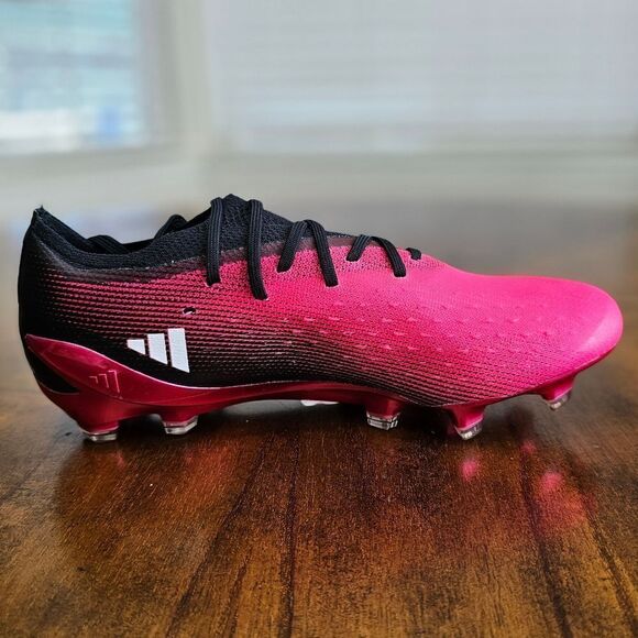 Adidas X Speedportal.1 AG/FG Soccer Cleats Shoes Women's 7 Pink Black Messi New - Picture 8 of 10